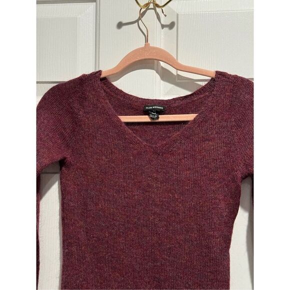 Club Monaco Mohair & Merino Wool V-Neck women’s sweater XS - Picture 9 of 13